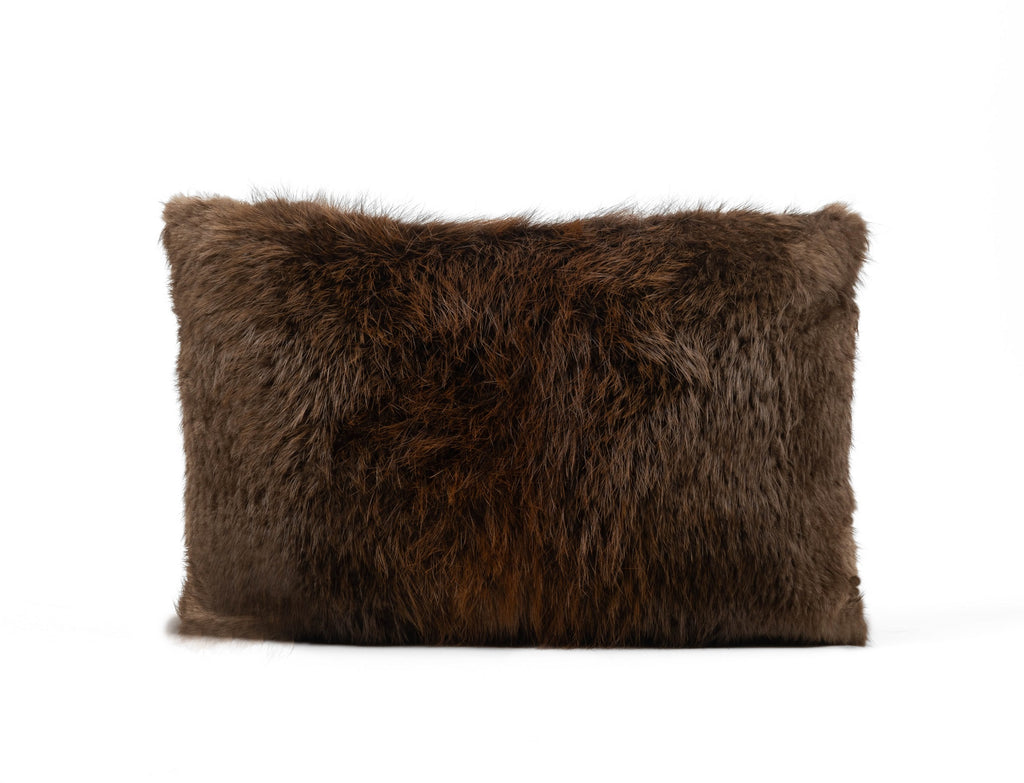 Beaver Fur Pillow
