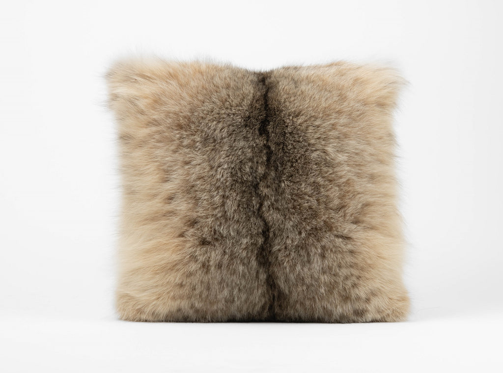 Canadian Lynx Fur Pillow