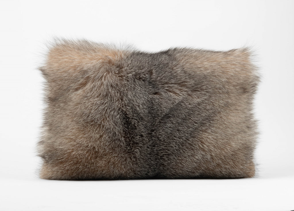 Crystal Fox Fur Pillow