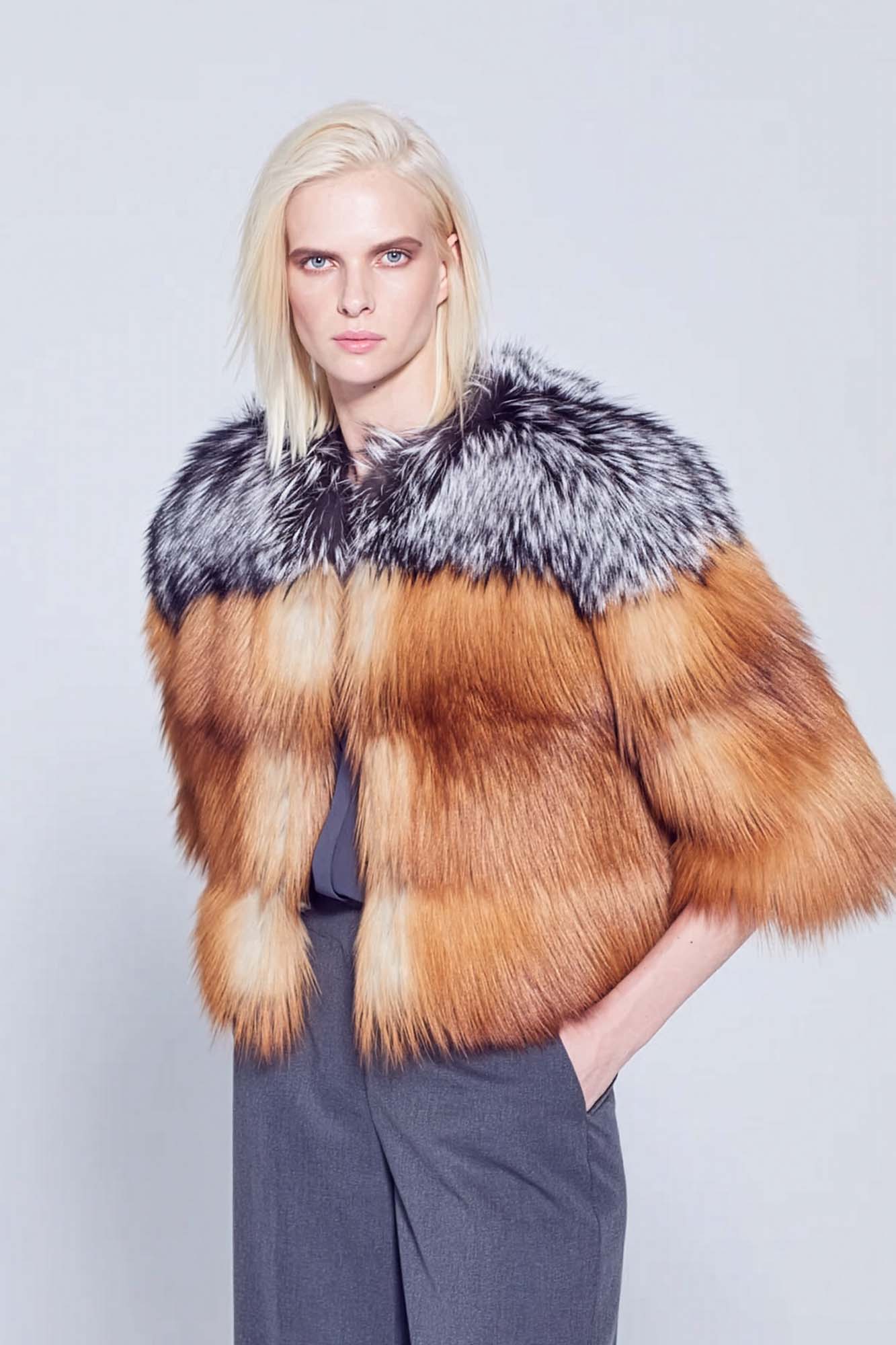 Marnie Fox Fur Bolero – GK Furs