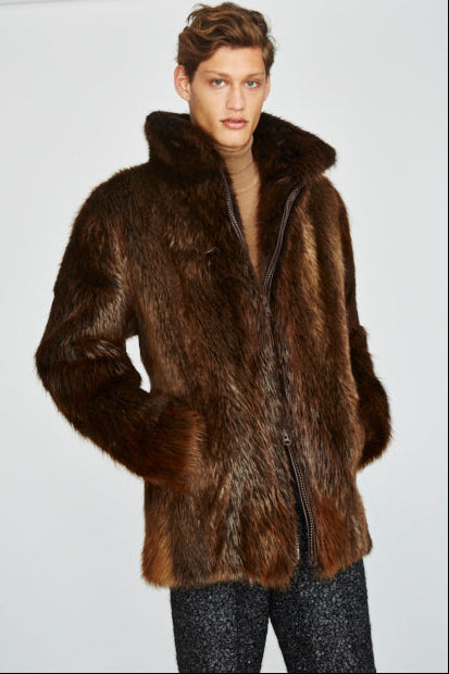 SACRA サクラ DOUBLEFACE BEAVER JACKET SACRA サクラ DOUBLEFACE BEAVER JACKET VIN DIESEL Real Sheared