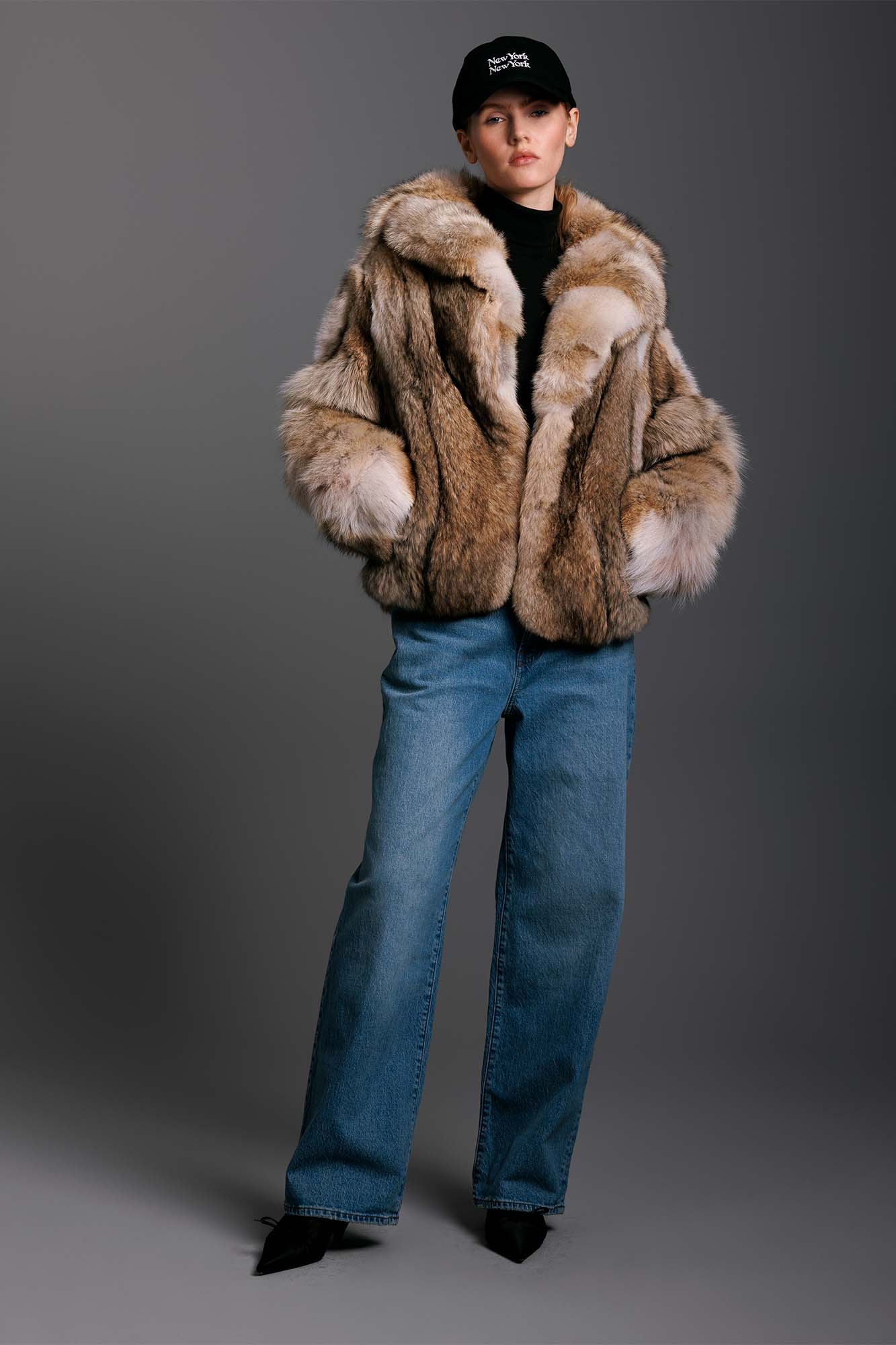 Reagan Coyote Fur Jacket – GK Furs
