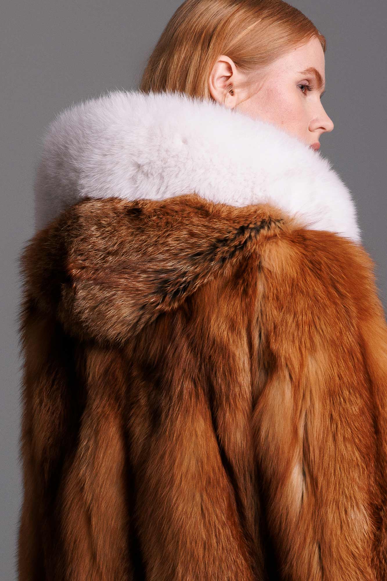 Yana Red Fox Fur Jacket – GK Furs