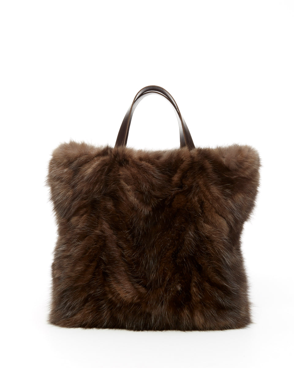 Sable Fur Tote Bag – GK Furs