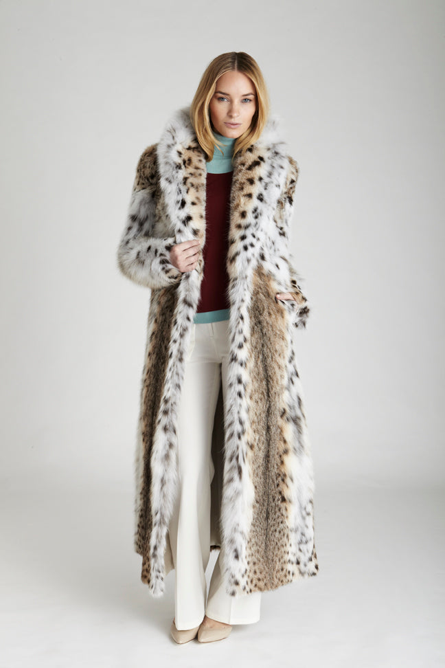 Helene American Lynx Fur Coat – GK Furs