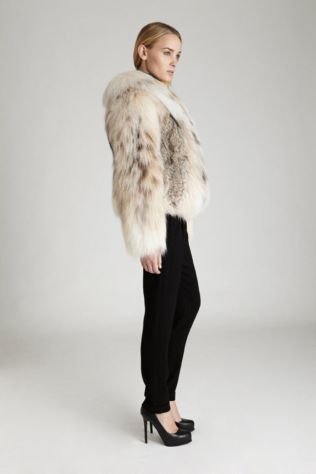 Tessa Lynx Fur Jacket – GK Furs