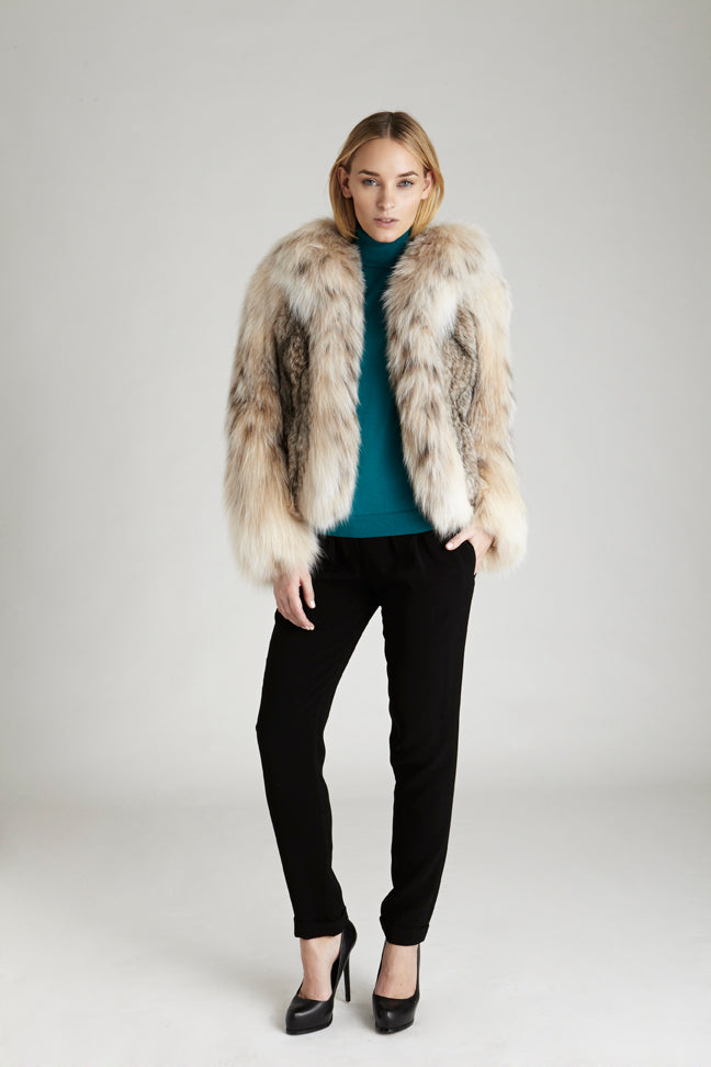 Tessa Lynx Fur Jacket – GK Furs