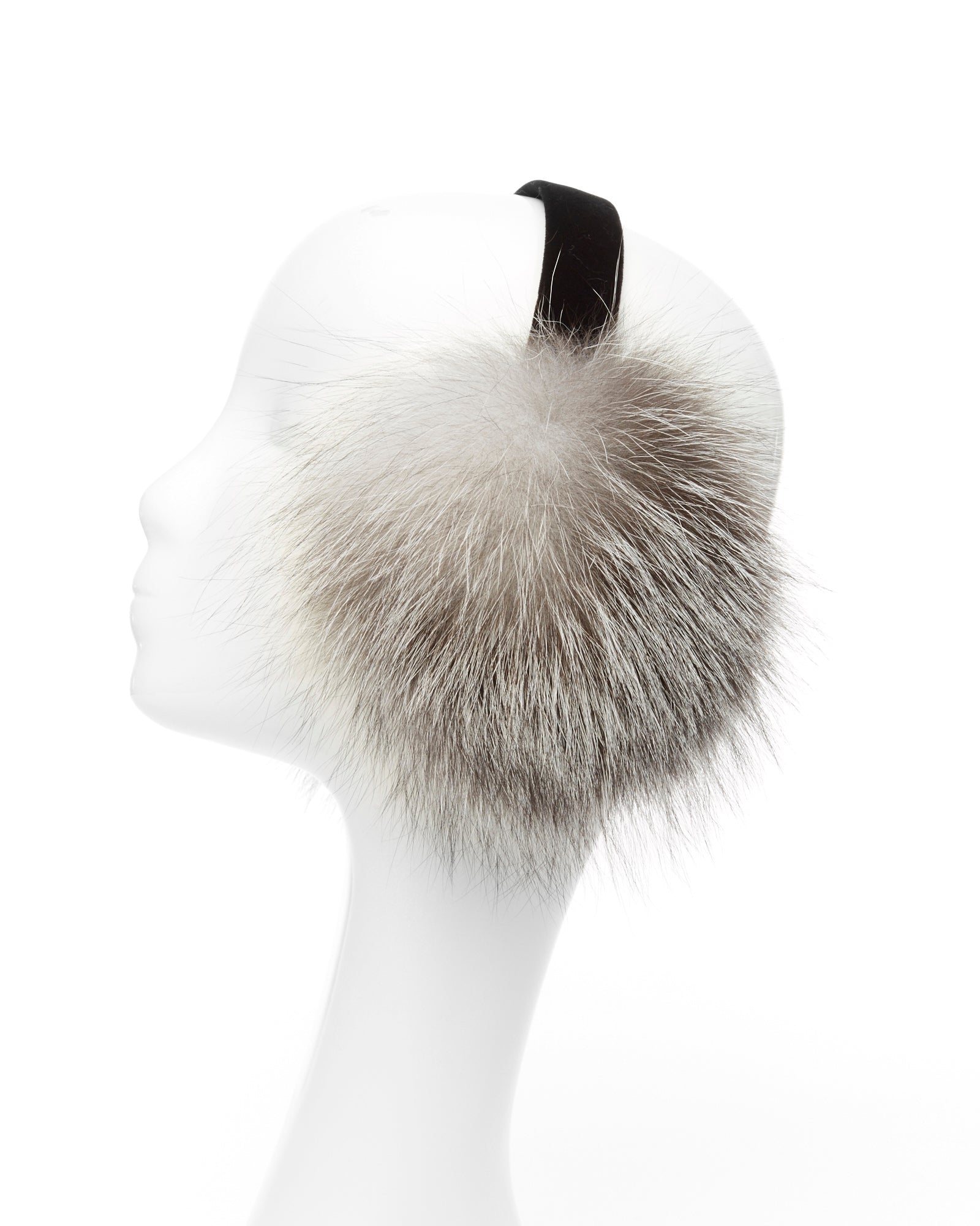 Silver Fox store Fur Earmuffs