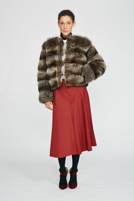 Jianna Raccoon Fur Jacket – GK Furs